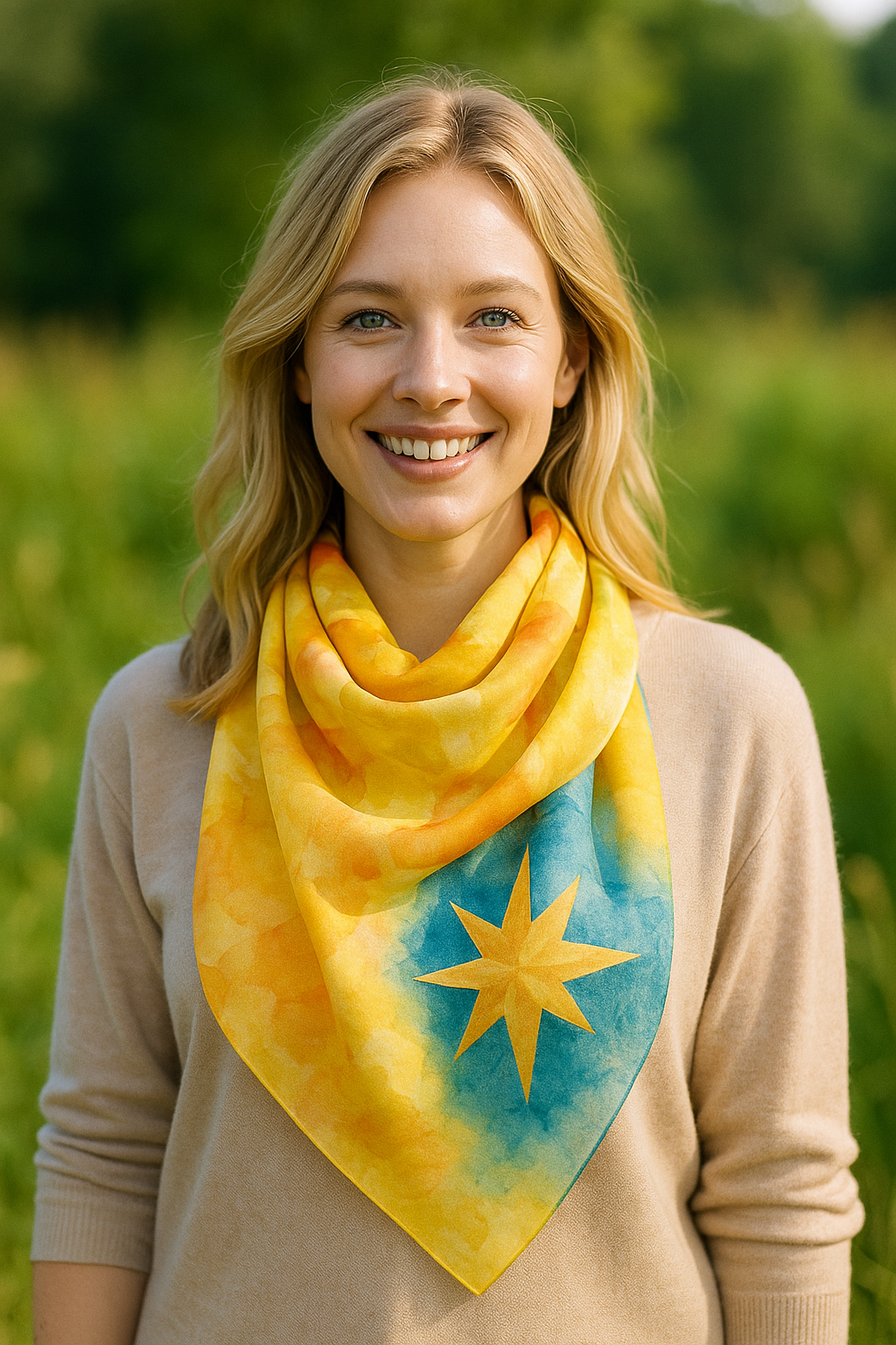 Pañuelo 4 en 1 "Luz de Esperanza" – Edición Solidaria